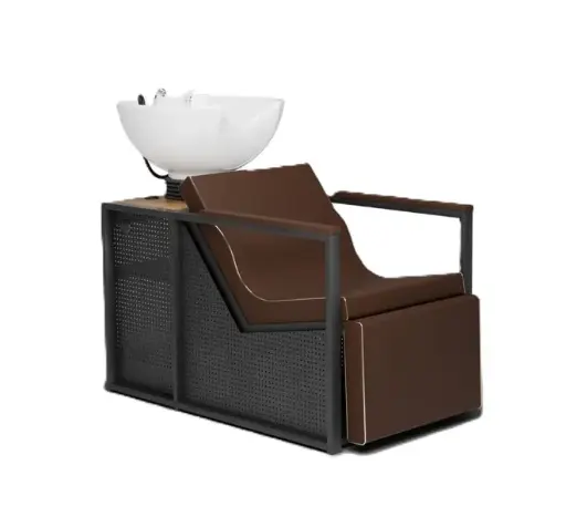 E-BASIL BR Relax Elektrische SHAMPOOBAK - hout