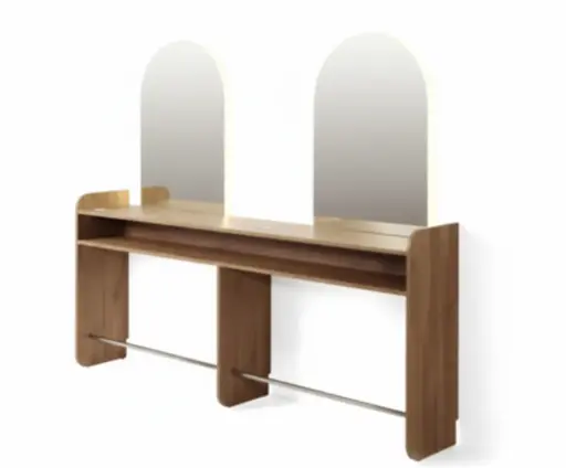 [TK-VICO-2S] KENSI 1S Coiffeuse murale