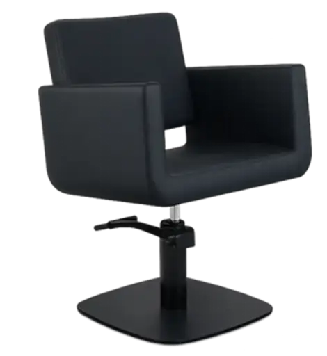 [BRAID-BLACK] BRAID Black Hairdressing Chair 