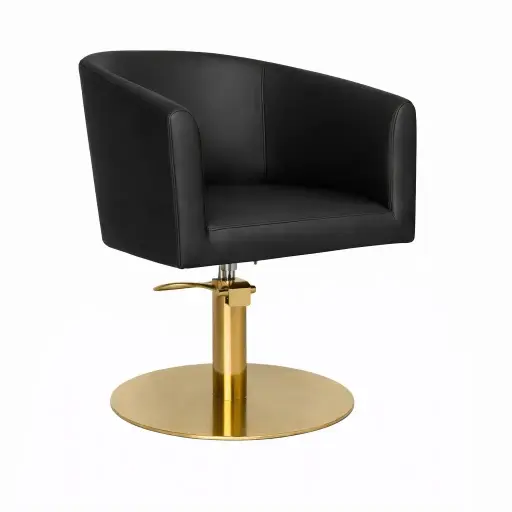 [MKCH31BL] AUREA CHIC GOLD Hairdressing chair