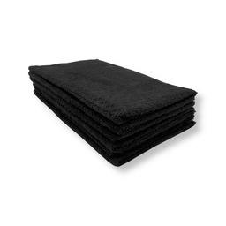 [395GSM-BL] 6 Handdoeken Grand Teint Absolu Zwart