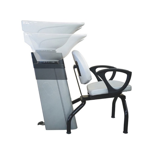 WASH column with chair for hospitals and nursing homes