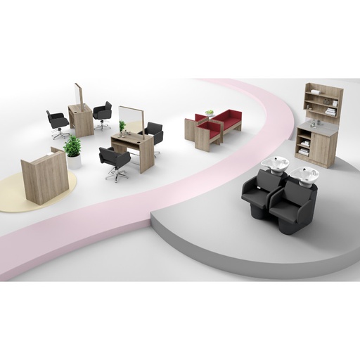 RUNAWAY STUDIO Salone di parrucchieri completo