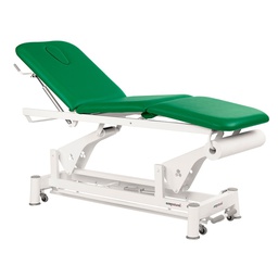 C5526 Ecopostural elektrische tafel met 3 bladen en 1 GRATIS kruk