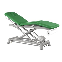 C7926 Ecopostural 3-top electric table and 1 FREE stool