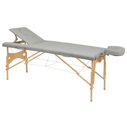 C3210 Mesa plegable de madera de 2 cuerpos Ecopostural