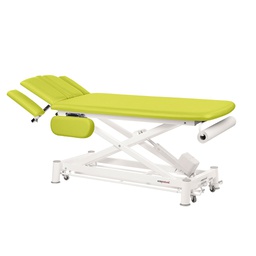 C7544 Elektrische massagetafel met 2 Ecoposturale oppervlakken en 1 kruk GRATIS