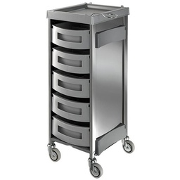 KING INOX Carrello per colorazione e stoccaggio